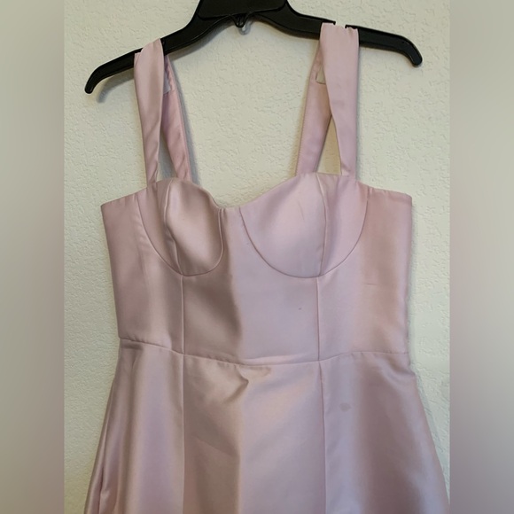 ALFRED SUNG Light Pink Maxi Dress - Picture 2 of 6